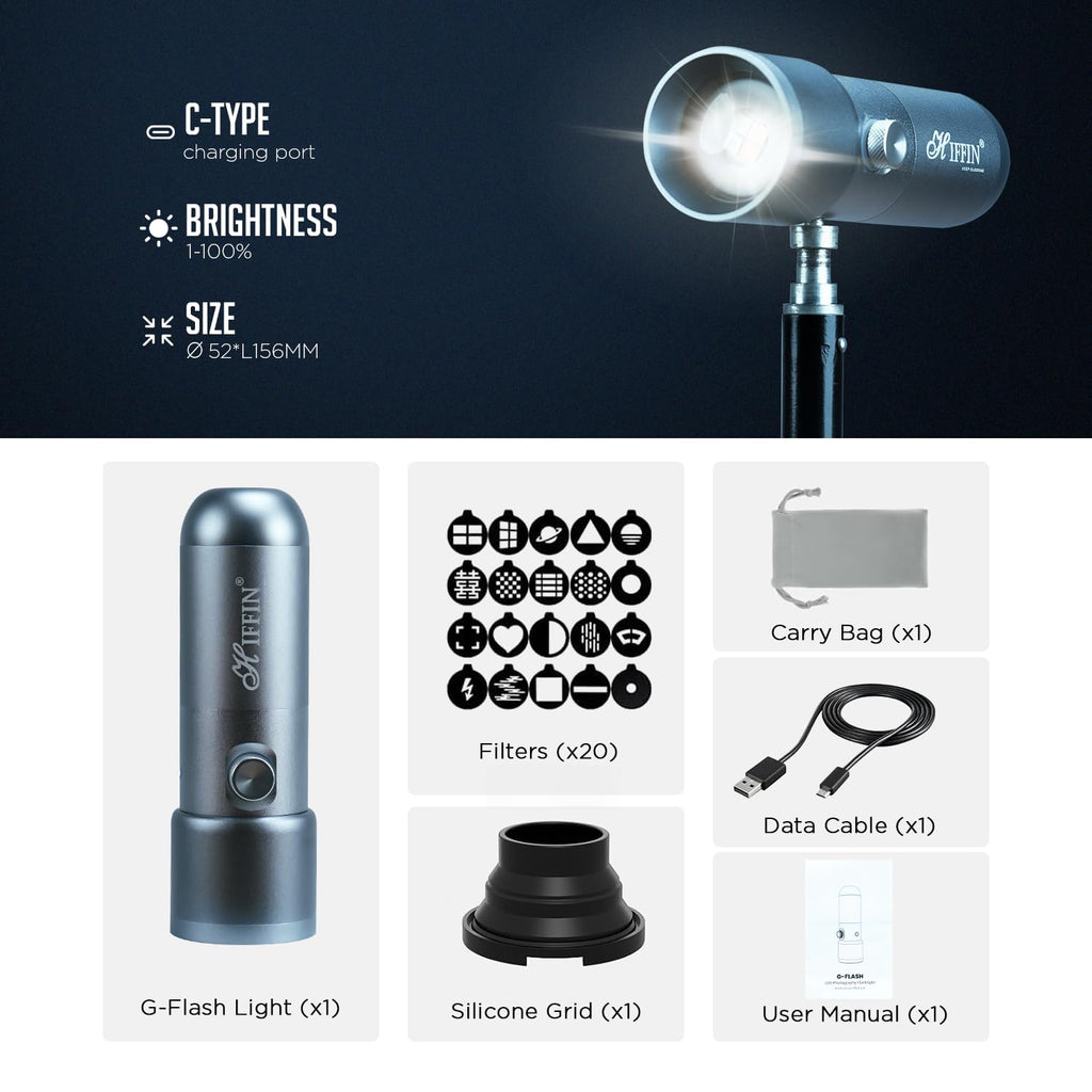 NEEWER Basics RGB Photography Flashlight